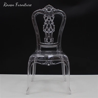 New Arrival PC Resin Transparent Chair