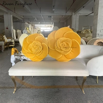 Elegant Style Wedding Rose Sofa