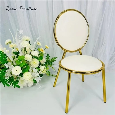 New Arrival Iron Electroplated Gold Kid Chair