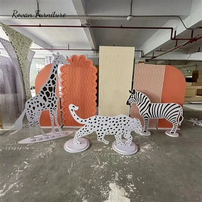 New Arrival PVC Decoration Animal For Kid Party