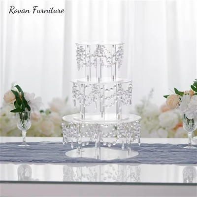 New Arrival Clear Acrylic Cake Stand