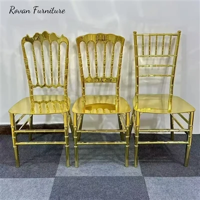 New Arrival Pp Resin Electroplating Chair