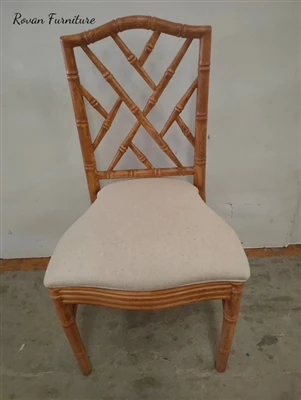 New Arrival Pp Resin Wood Grain Bamboo-like Chair