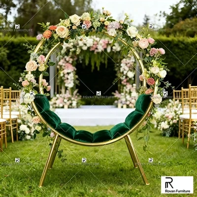 New Arrival Round Vip Bridal Chair