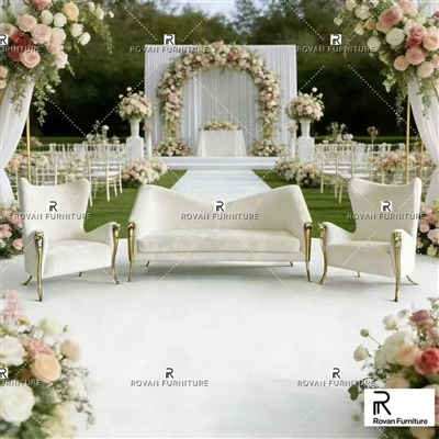 New Arrival Luxury Wedding Sofa Set