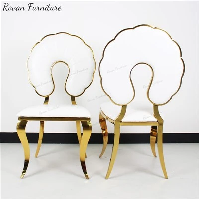 Luxury Event Gold Velvet Dining Chairs