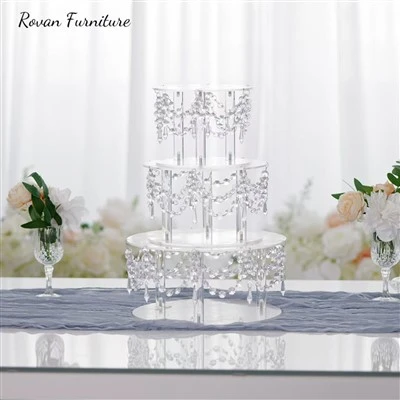 Clear Acrylic Cake Stands