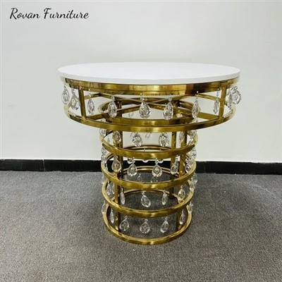 Crystal Cake Table