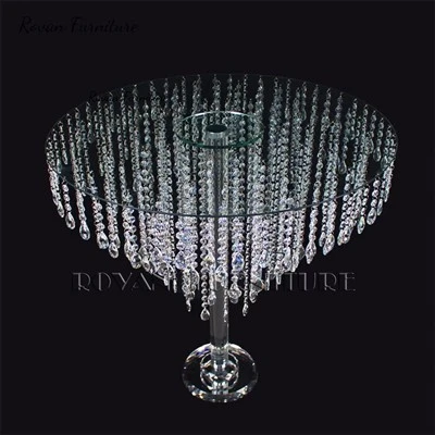 Crystal Wedding Round Cake Table