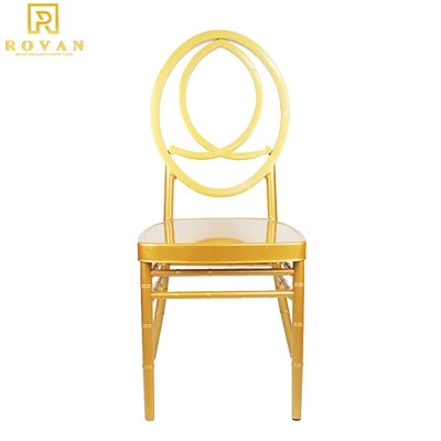Gold Phoenix Banquet Wedding Chair With Cushion