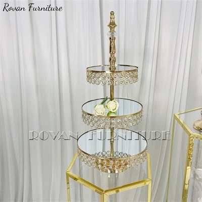 Gold Wedding Cake Stand