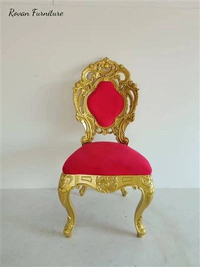 Luxury Gold ABS Wedding Chair