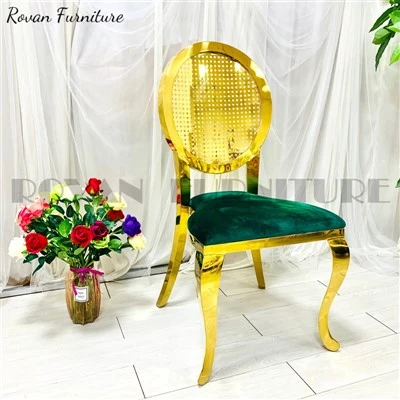 Luxury Gold Wedding Reception Chairs