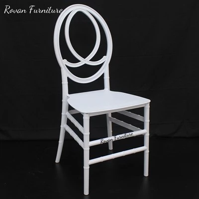 Modern White Molded Plastic Dining Chairs