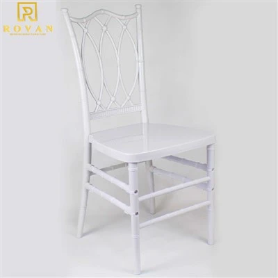 Resin White Clear Acrylic Wedding Chair