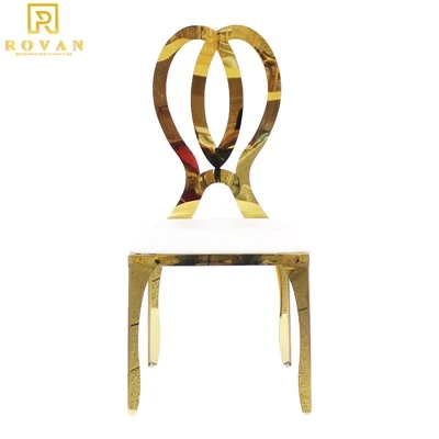 Stainless Steel Gold Butterfly Wedding Chair
