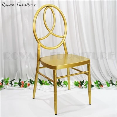 Wedding Gold Iron Phoenix Dining Chair