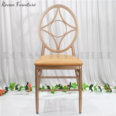 Wedding Gold Metal Star Chair