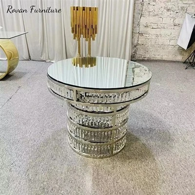Wedding Silver Cake Table