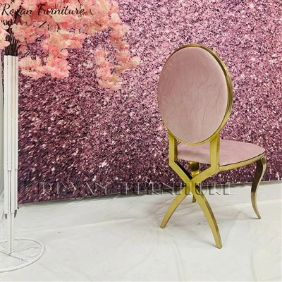 White Leather Dining Chair with Gold Legs
