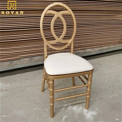Wooden Gold Wedding Chair