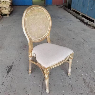 Wooden King Louis Dining Room Side Chairs